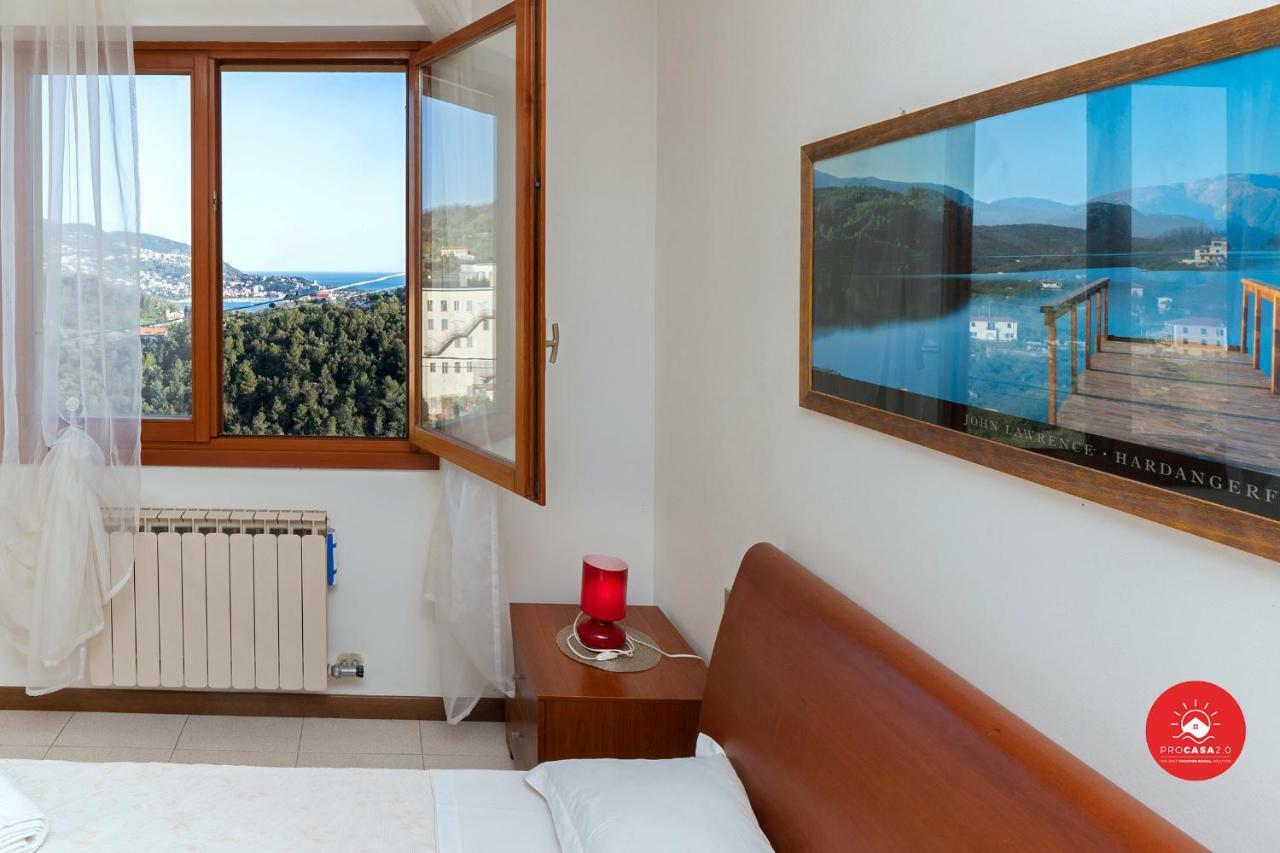 La Terrazza Sul Golfo Apartment La Spezia Bagian luar foto
