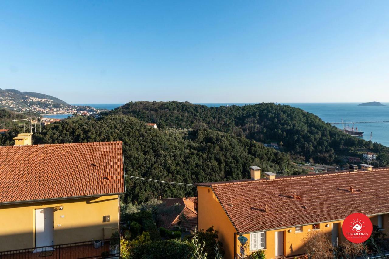 La Terrazza Sul Golfo Apartment La Spezia Bagian luar foto